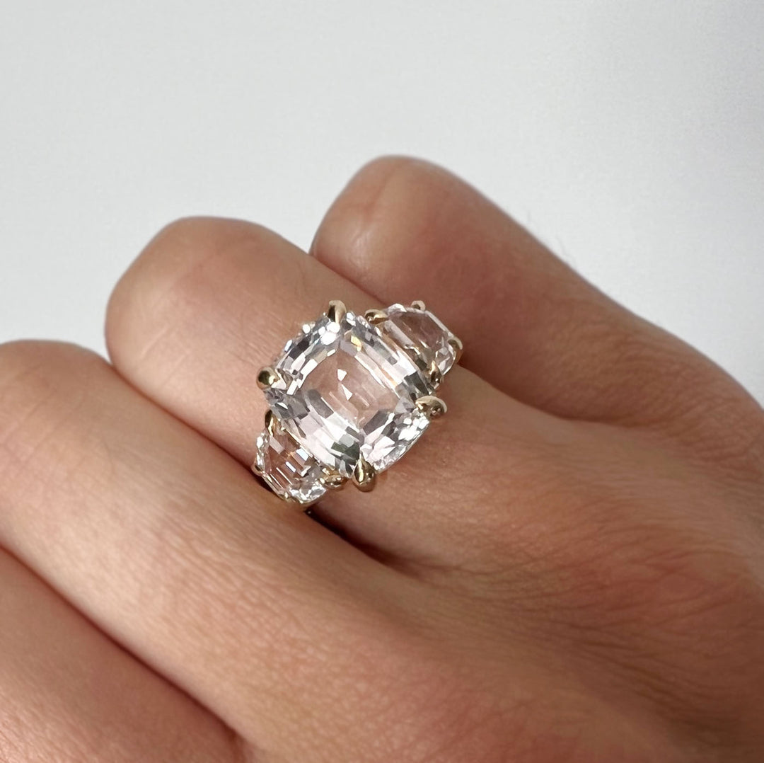 White Sapphire Victoire Ring