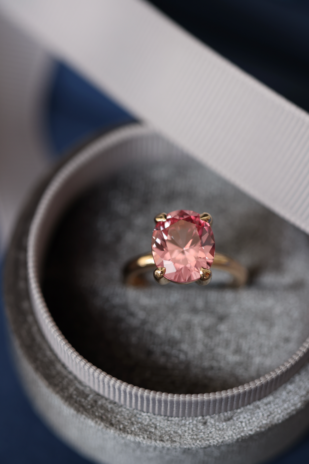 Pink Sapphire Bellevue Ring