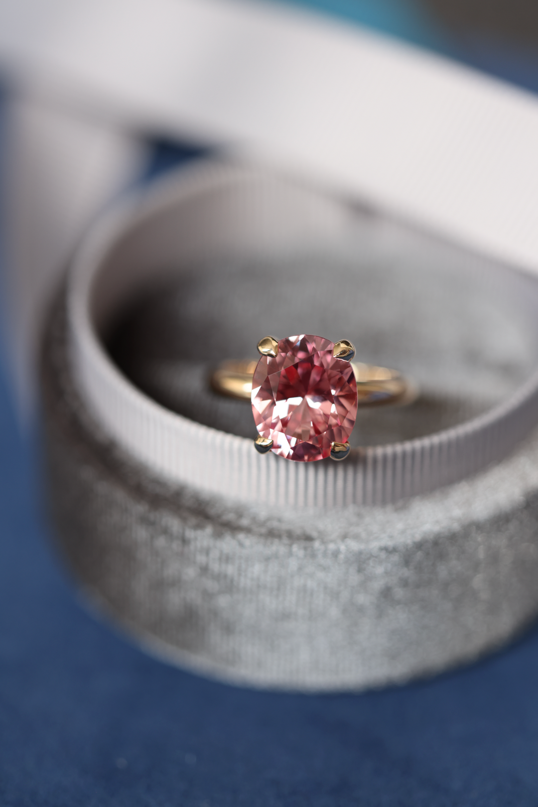 Pink Sapphire Bellevue Ring