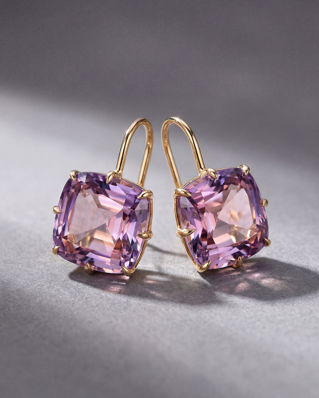 Antique Cut Rose de France Earrings