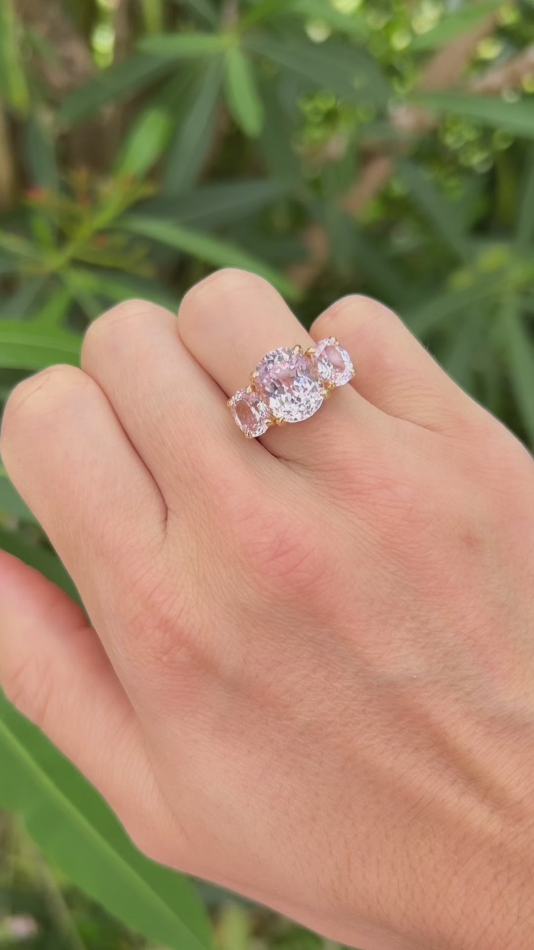 Light Pink Sapphire Palais Ring