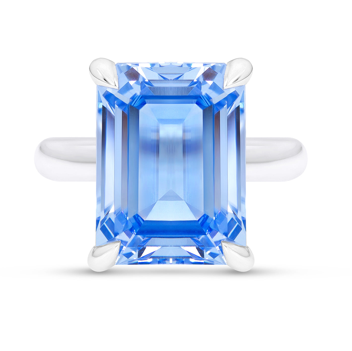 Blue Spinel Empire Ring