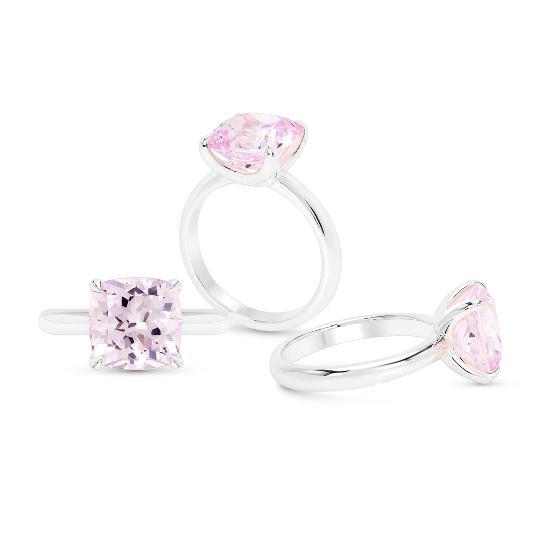 Light Pink Sapphire Heritage Ring