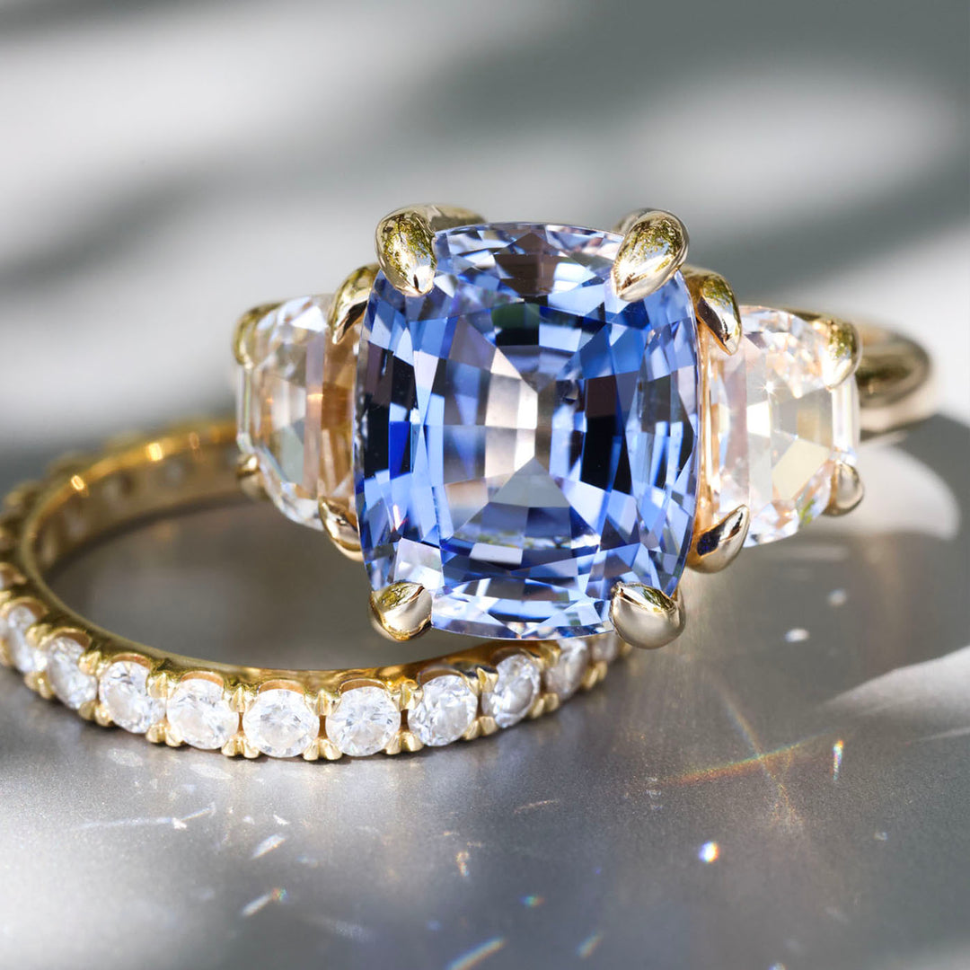 Blue Sapphire Victoire Ring