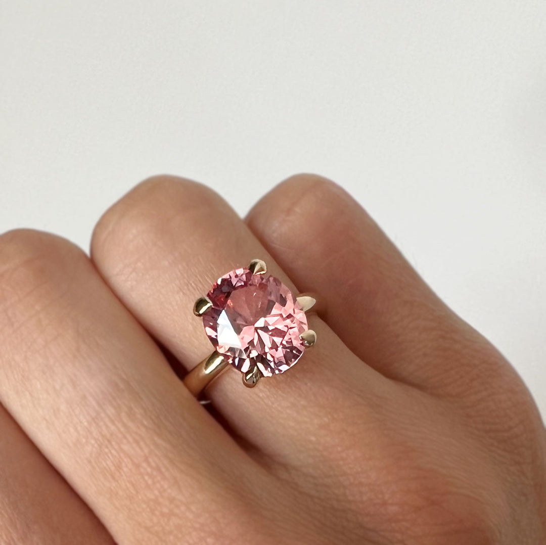 Pink Sapphire Bellevue Ring